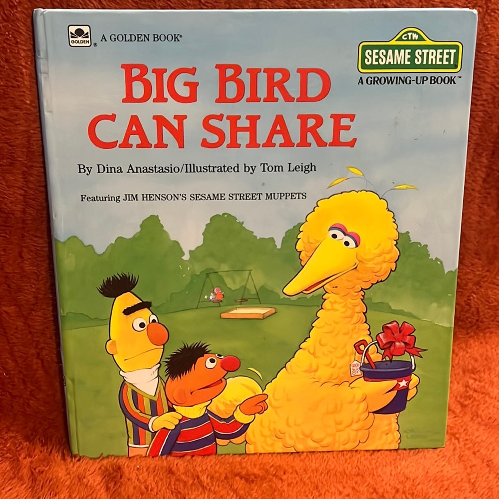 Big bird can shares ( copyright 1985 )